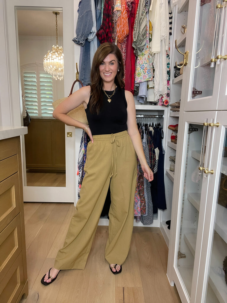 Carefree Days Linen Trousers