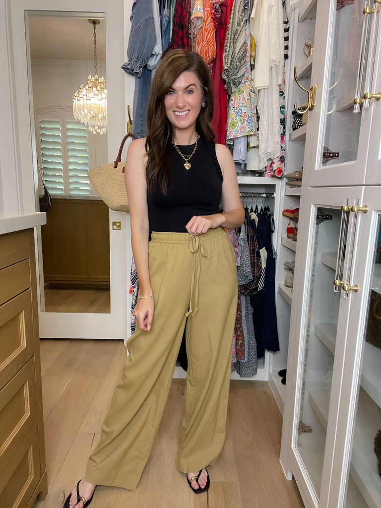 Carefree Days Linen Trousers