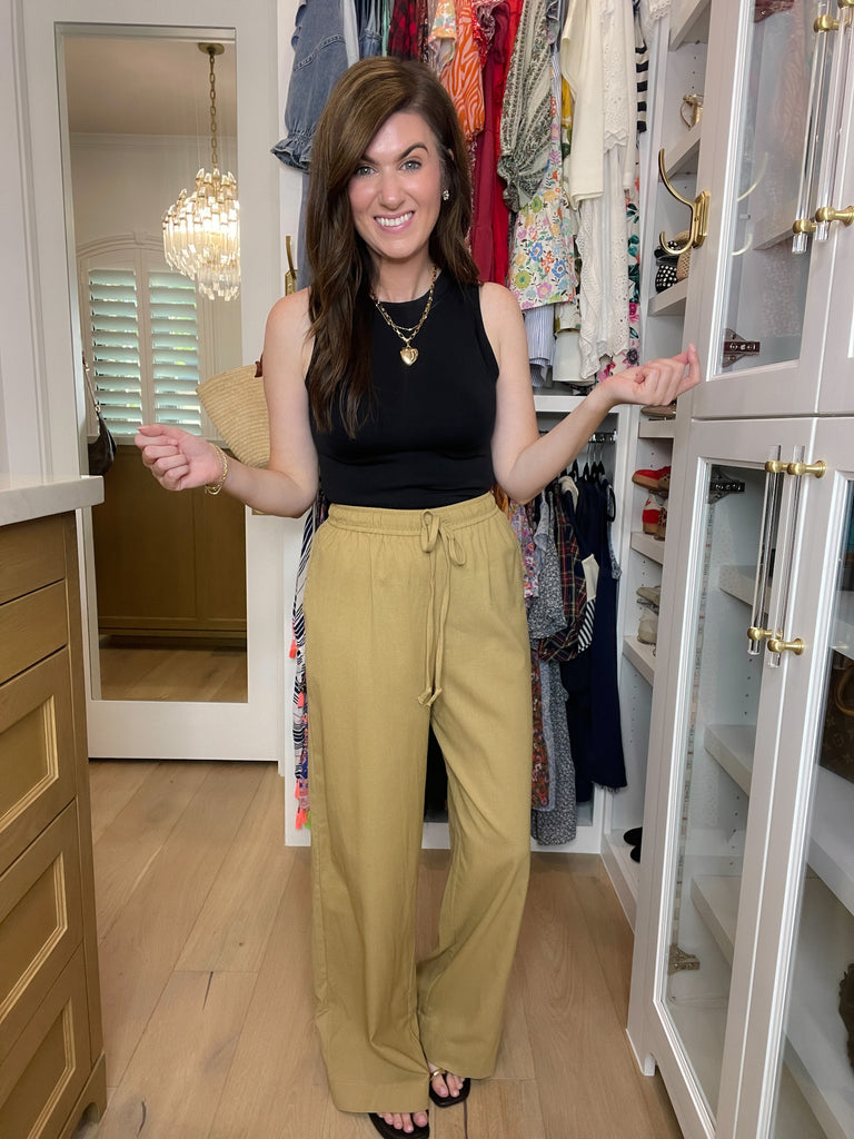 Carefree Days Linen Trousers