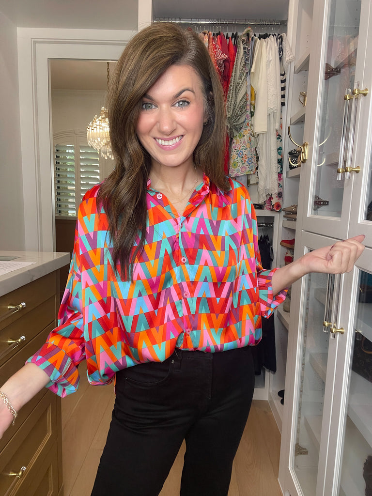 Zest for Life Button Down