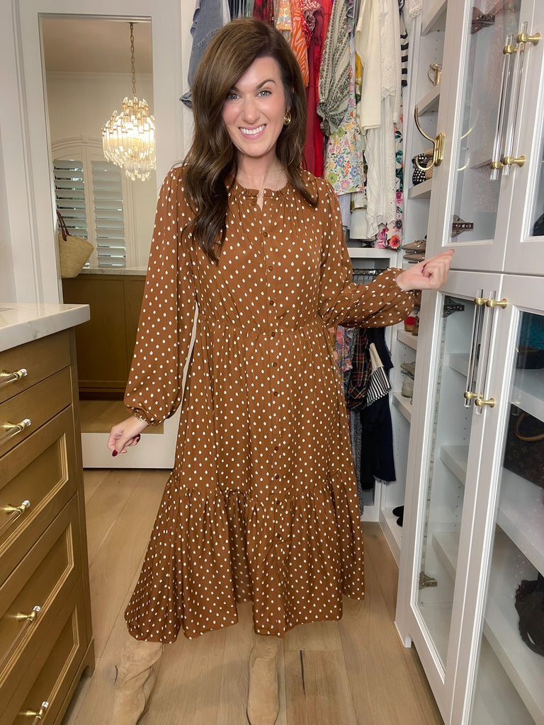 Heirloom Spice Midi Dress