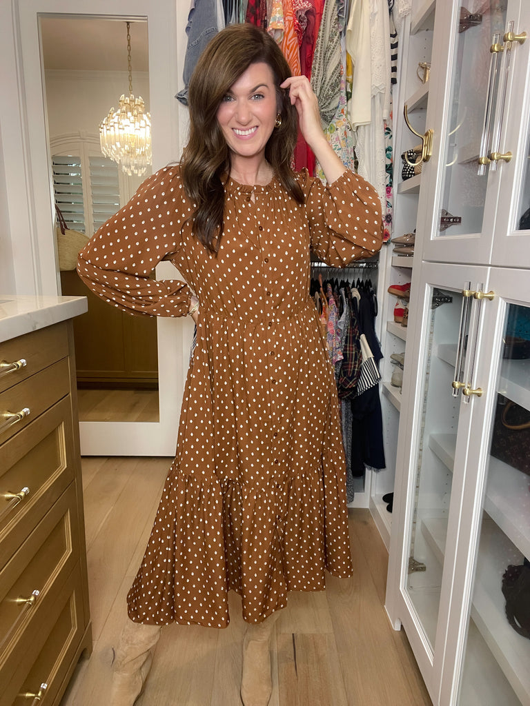 Heirloom Spice Midi Dress