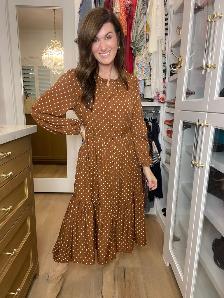 Heirloom Spice Midi Dress