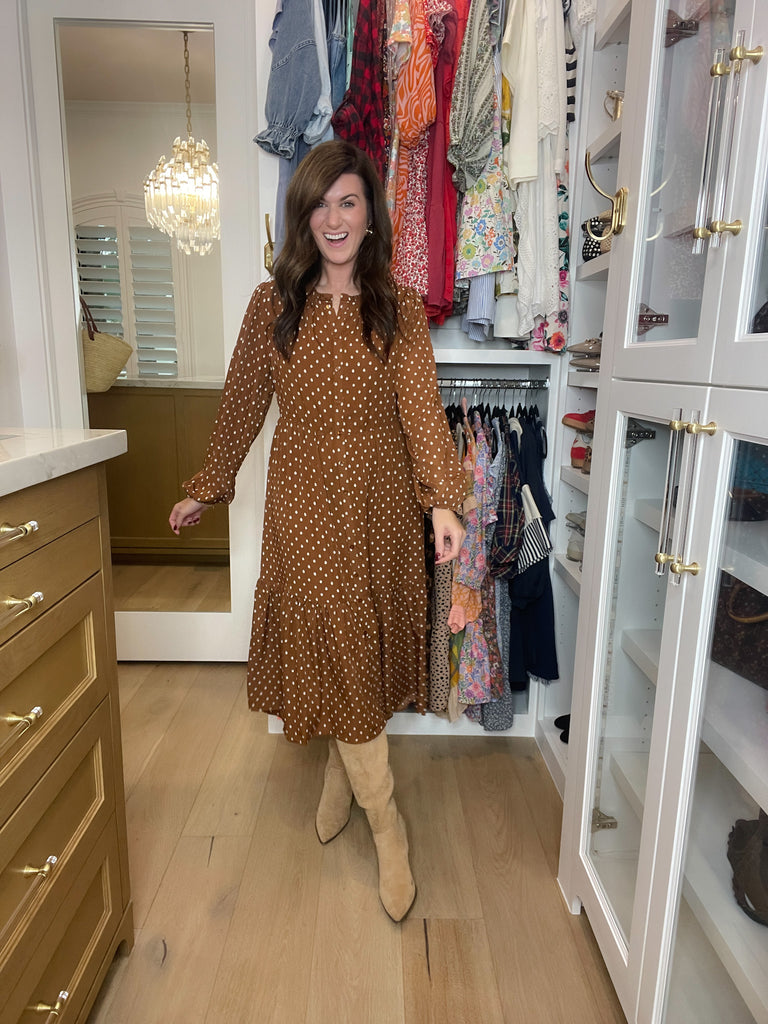 Heirloom Spice Midi Dress