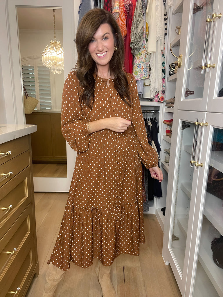 Heirloom Spice Midi Dress