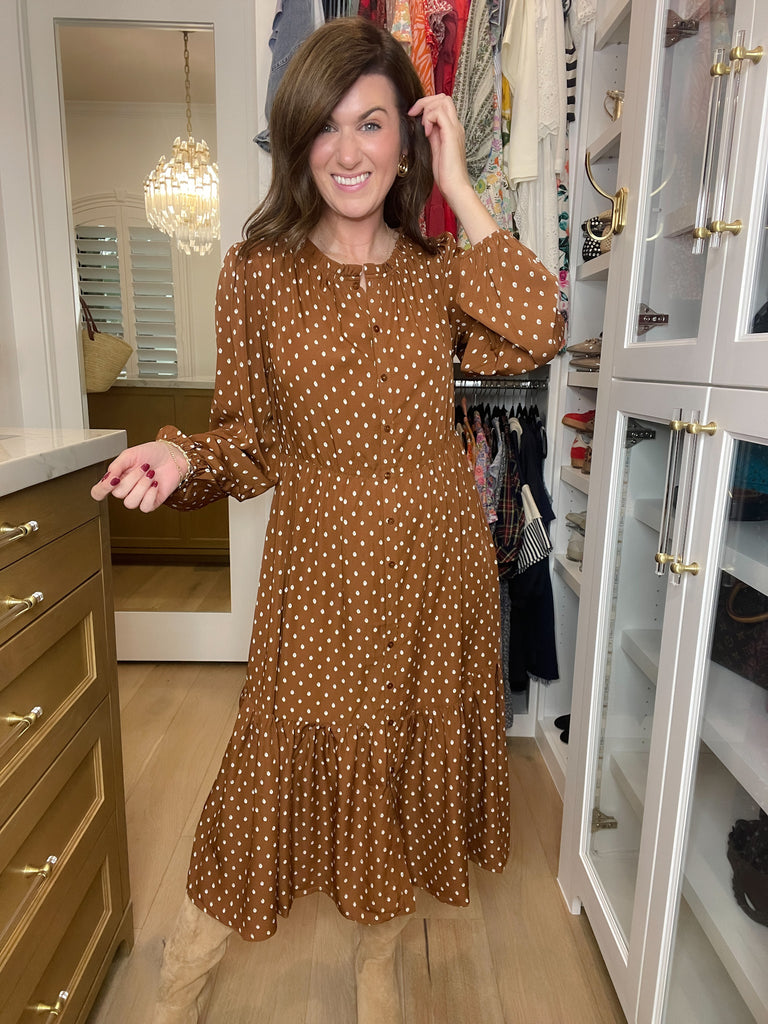 Heirloom Spice Midi Dress