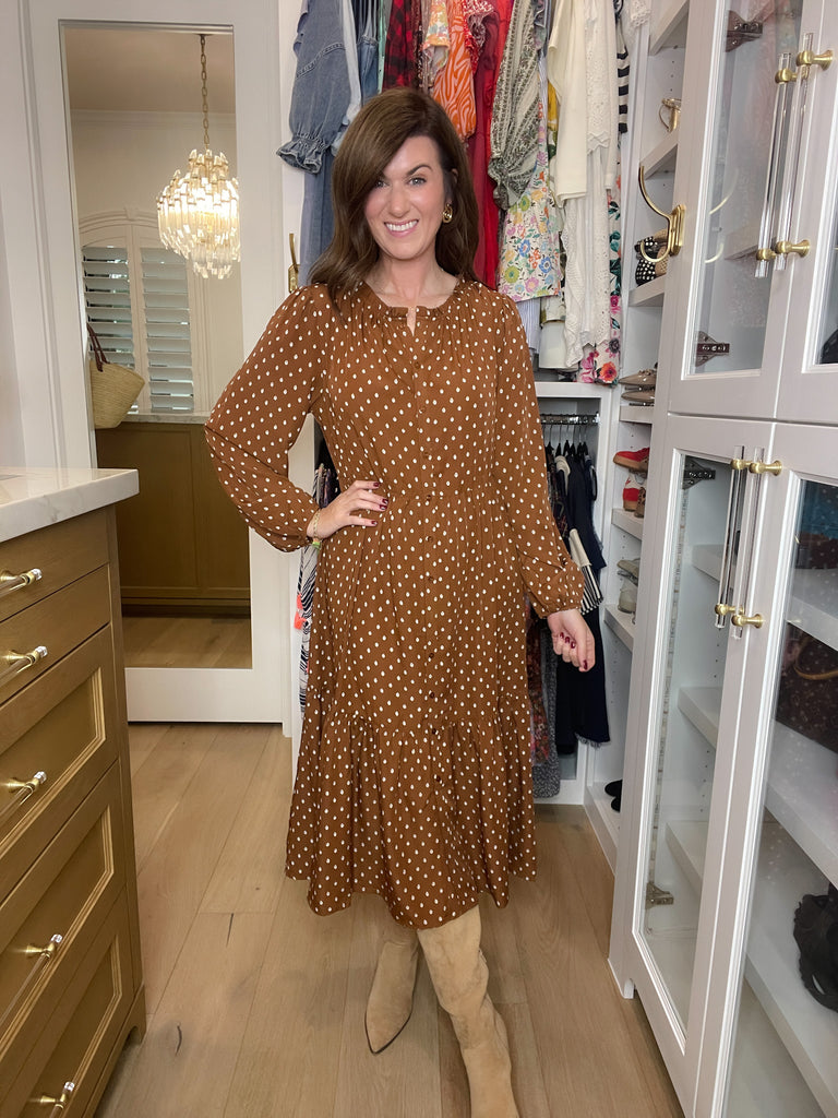 Heirloom Spice Midi Dress