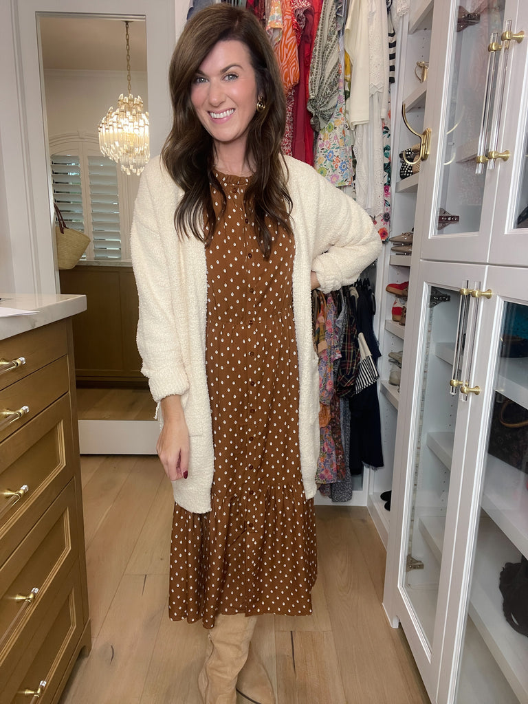 Heirloom Spice Midi Dress