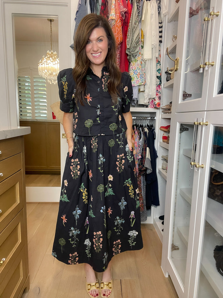 Midnight Muse Floral Set