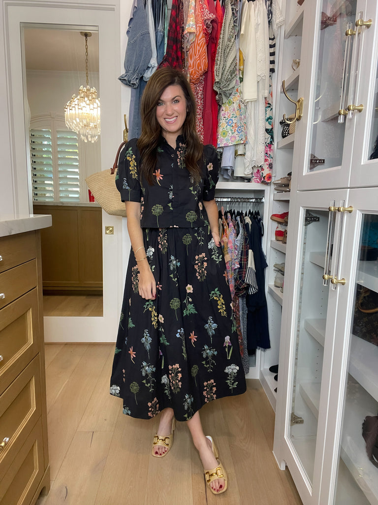 Midnight Muse Floral Set