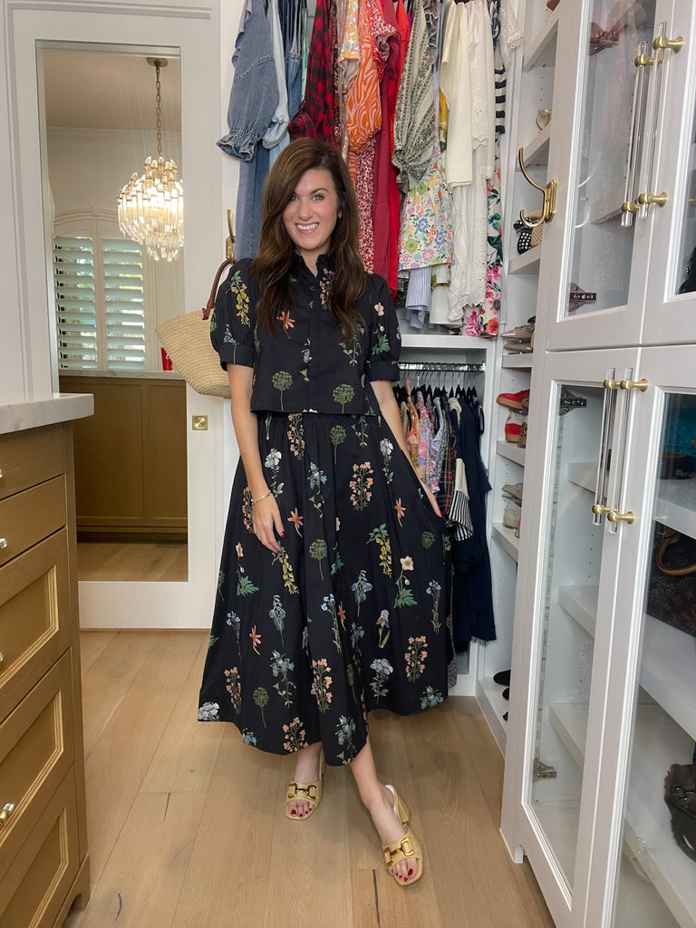 Midnight Muse Floral Set