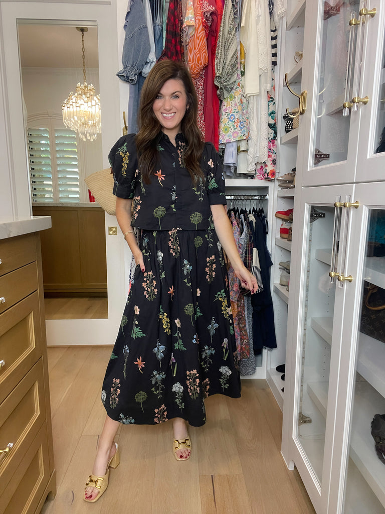 Midnight Muse Floral Set