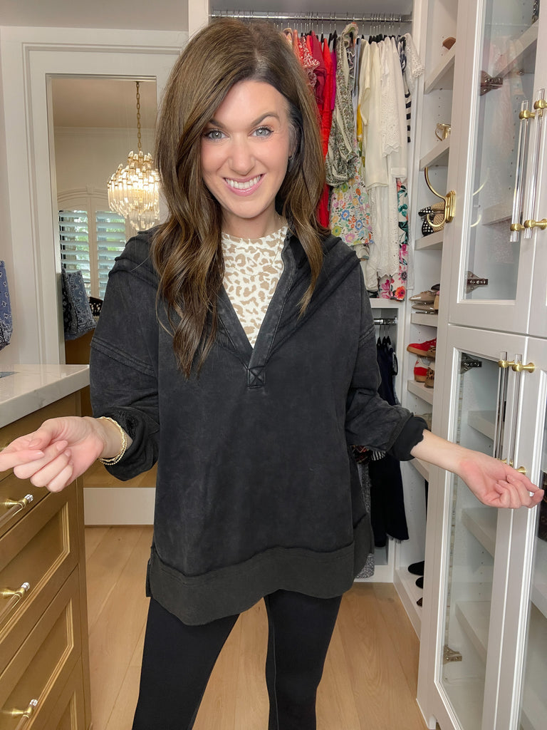 Chill Factor Mineral Washed Pullover