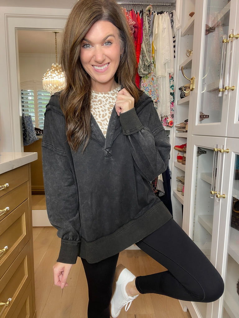 Chill Factor Mineral Washed Pullover