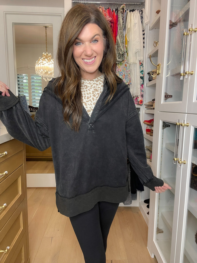 Chill Factor Mineral Washed Pullover