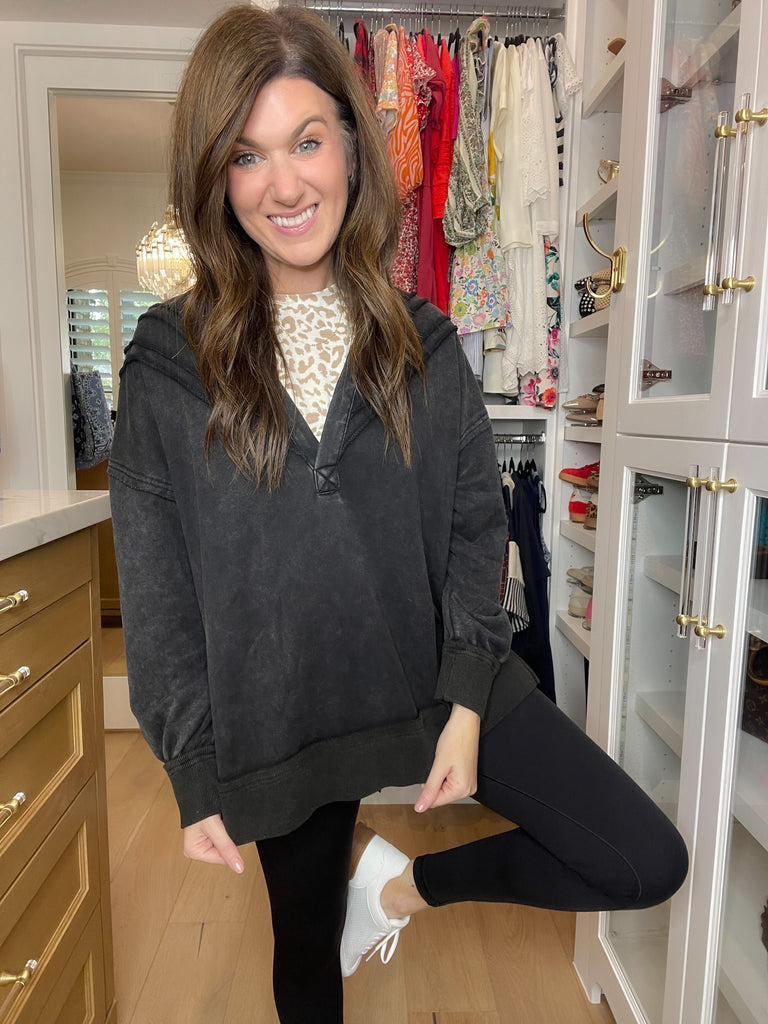 Chill Factor Mineral Washed Pullover