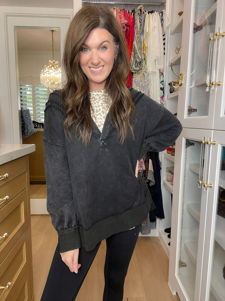 Chill Factor Mineral Washed Pullover