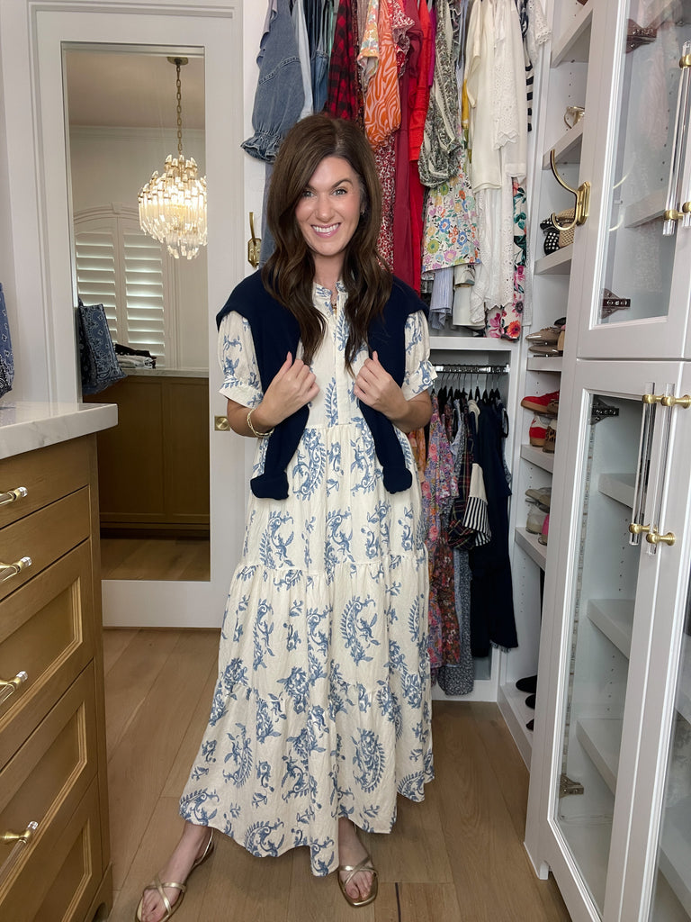 September Stroll Midi Dress