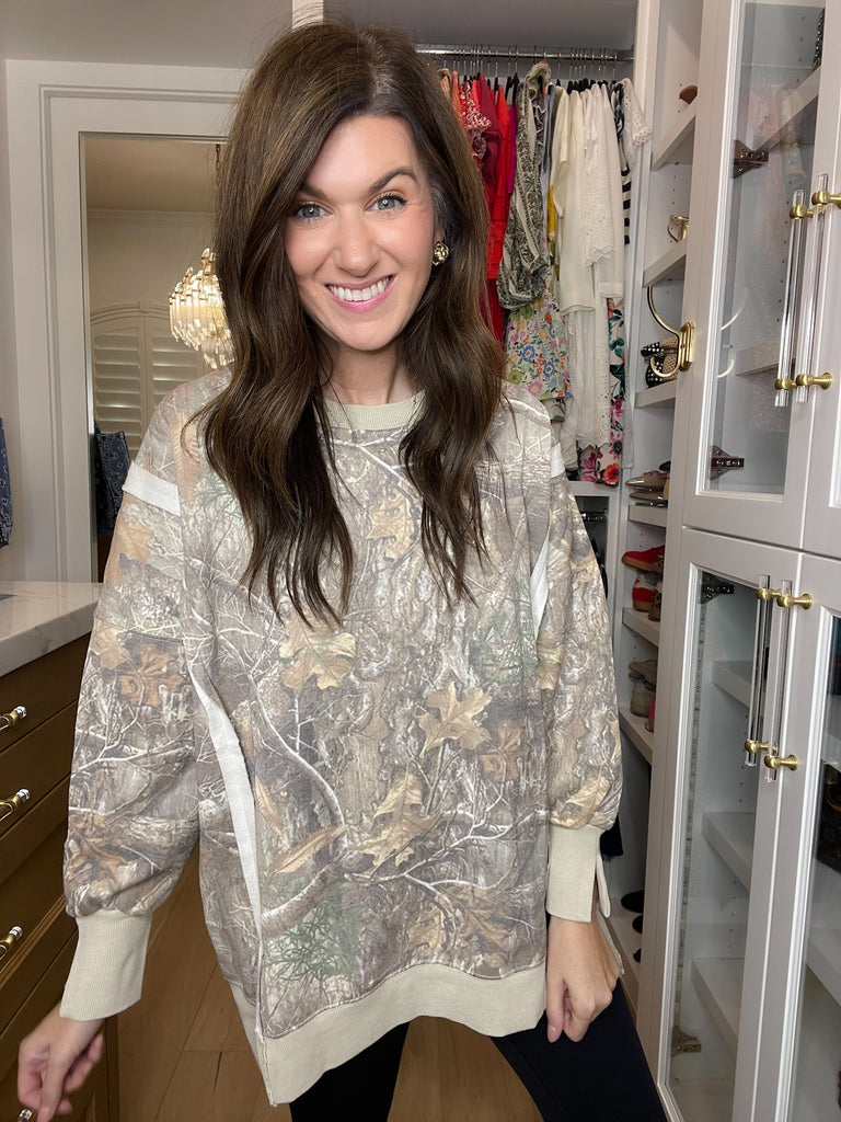 Camo Classic Crew Pullover