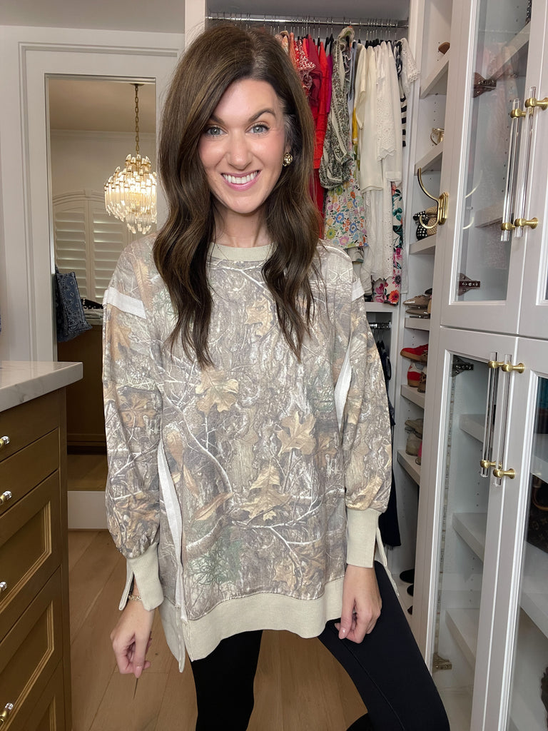 Camo Classic Crew Pullover