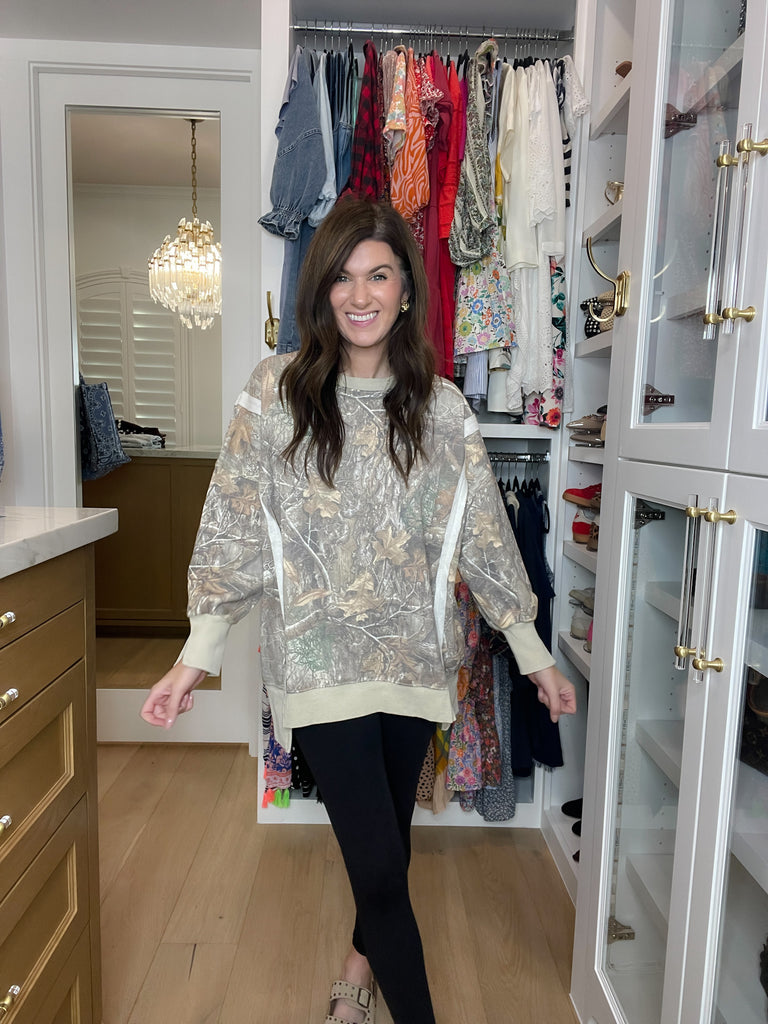 Camo Classic Crew Pullover