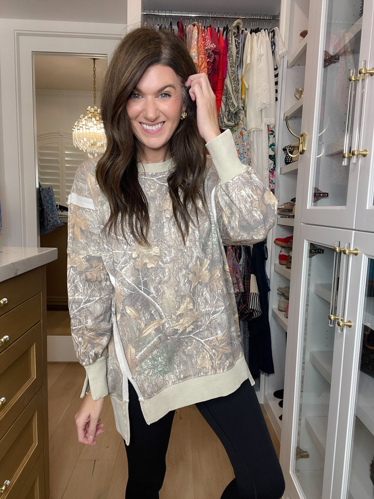 Camo Classic Crew Pullover