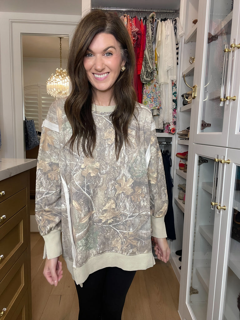 Camo Classic Crew Pullover