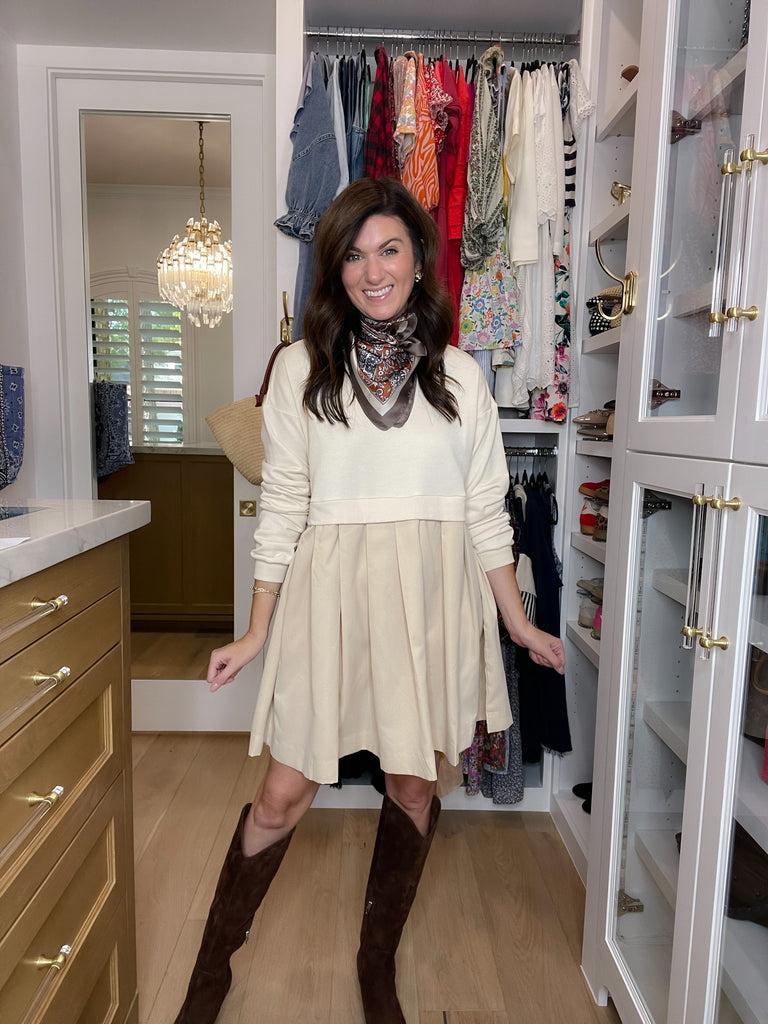 All Day Charm Dress in Natural