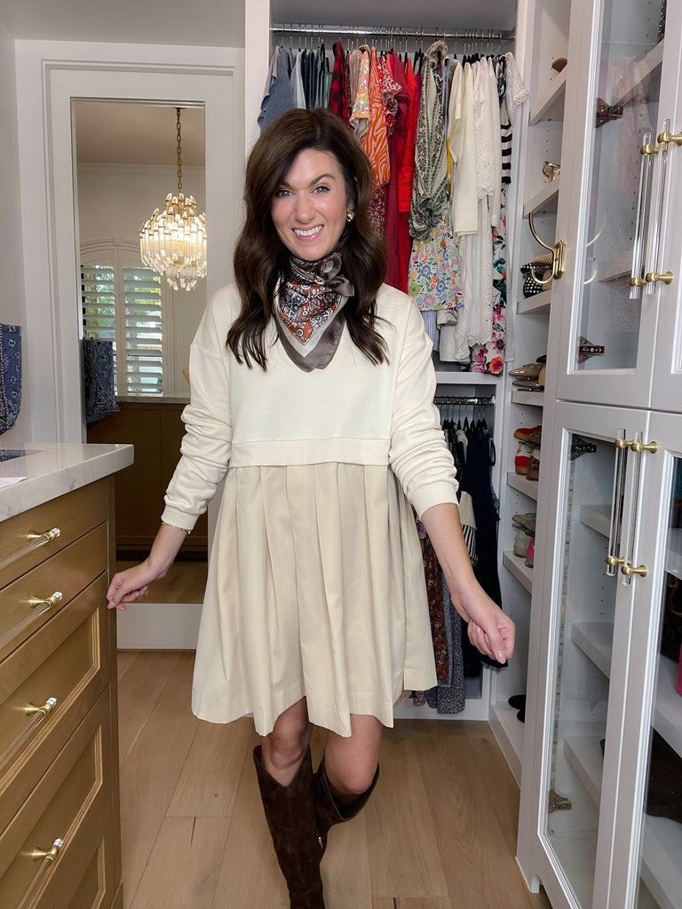 All Day Charm Dress in Natural