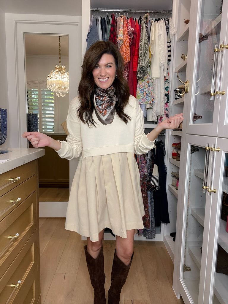 All Day Charm Dress in Natural