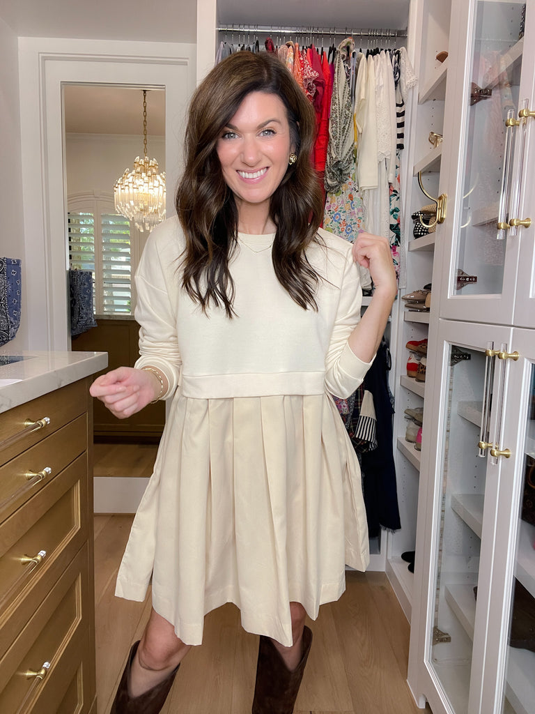 All Day Charm Dress in Natural