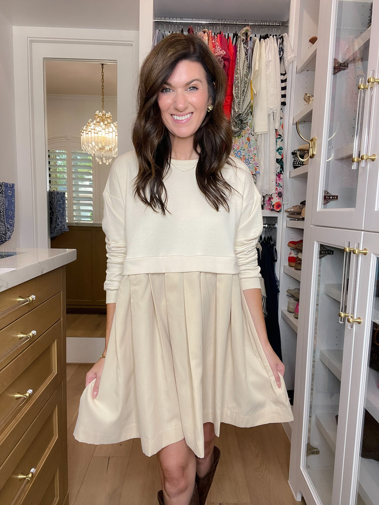 All Day Charm Dress in Natural