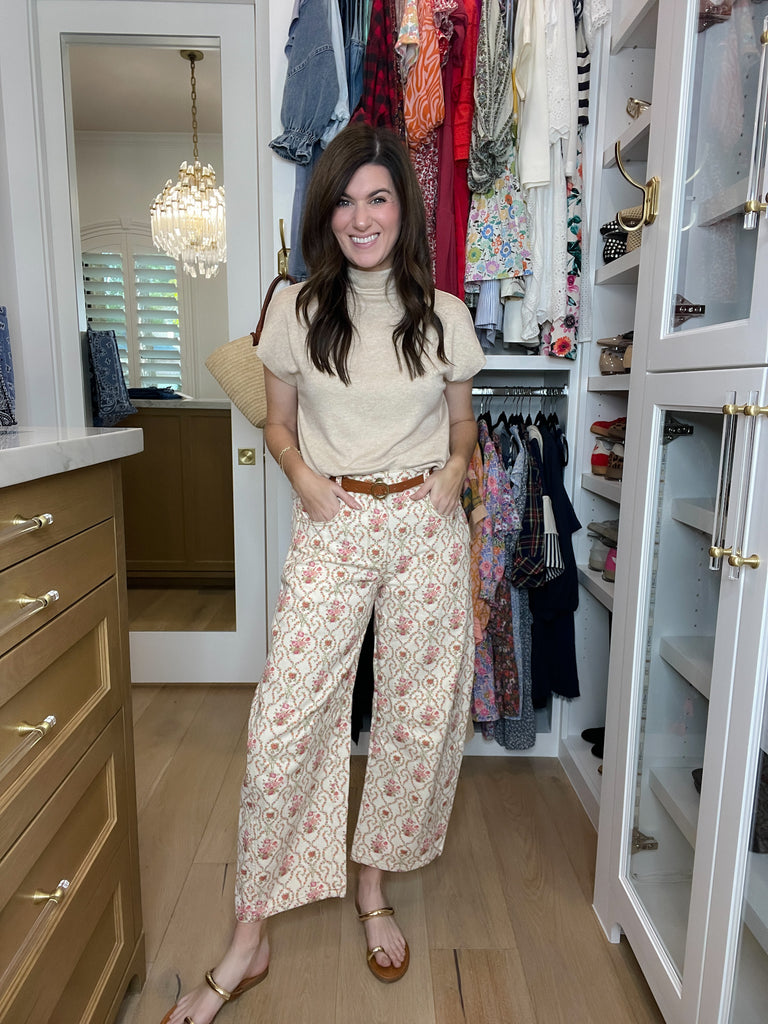 Garden Gate Barrel Jeans