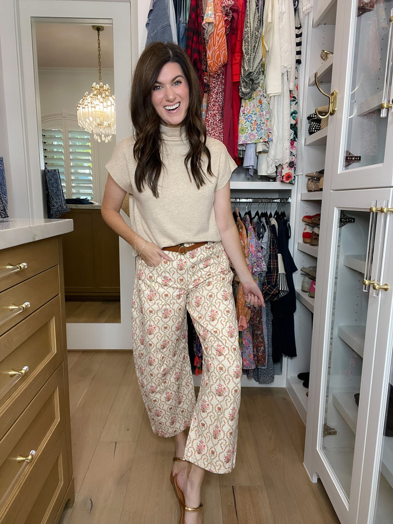 Garden Gate Barrel Jeans