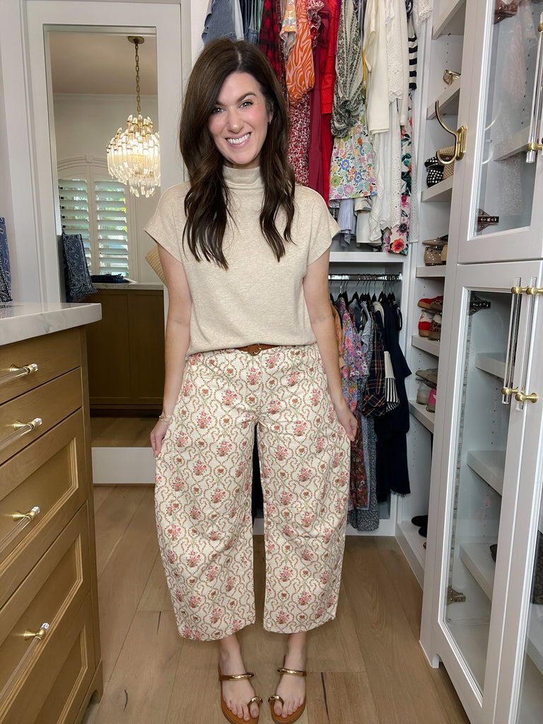 Garden Gate Barrel Jeans