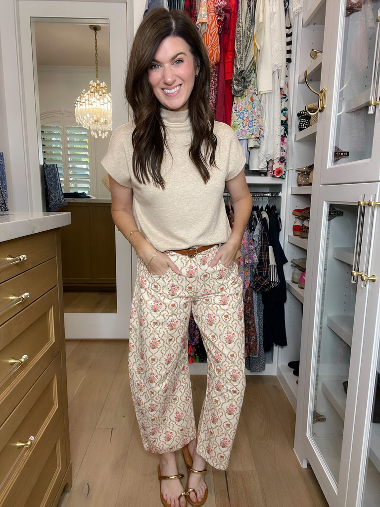 Garden Gate Barrel Jeans