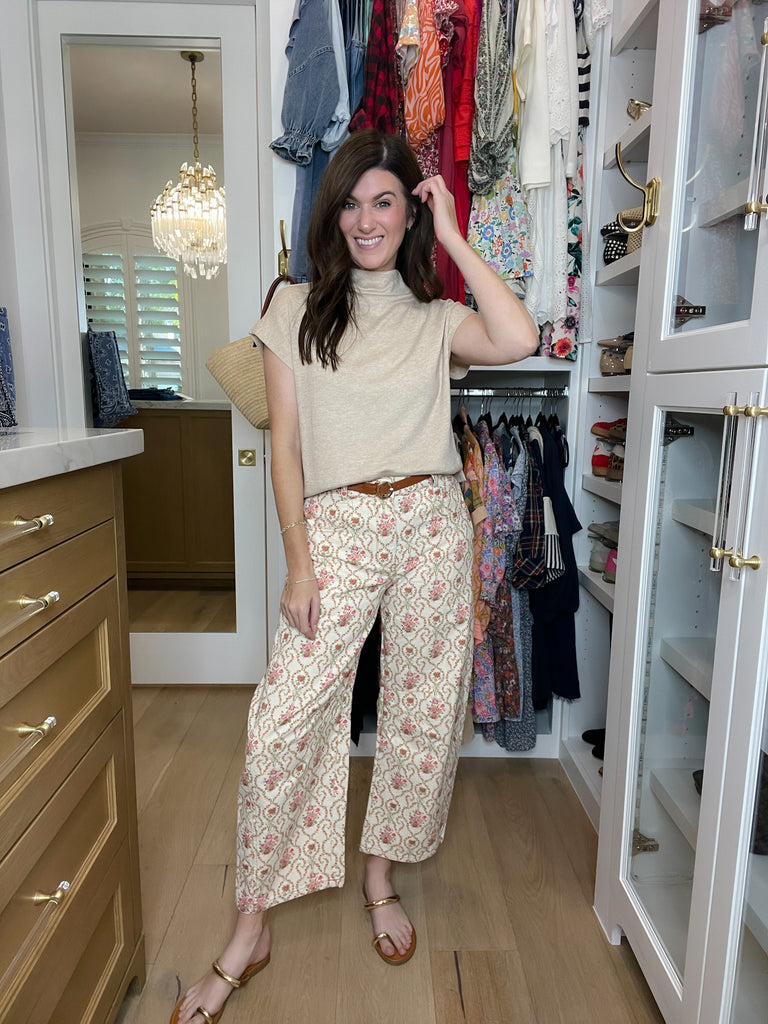 Garden Gate Barrel Jeans