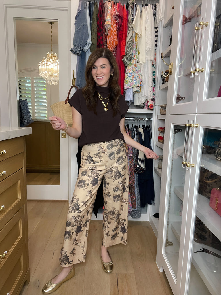 Wildflower Way Jeans in Taupe