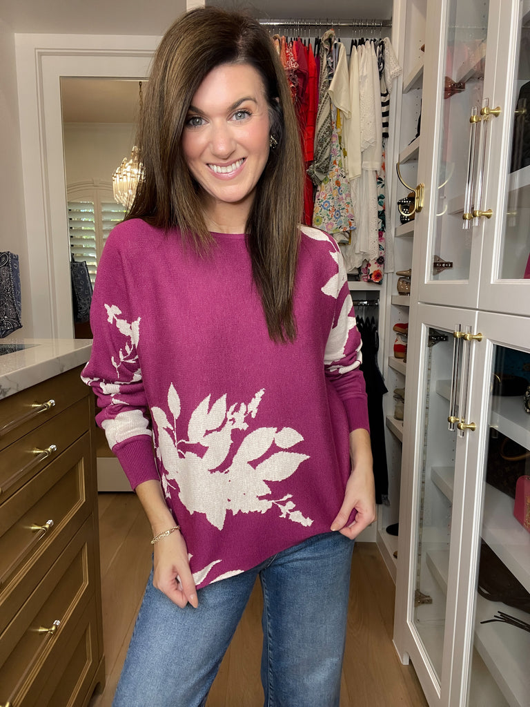 Bloom Side Sweater