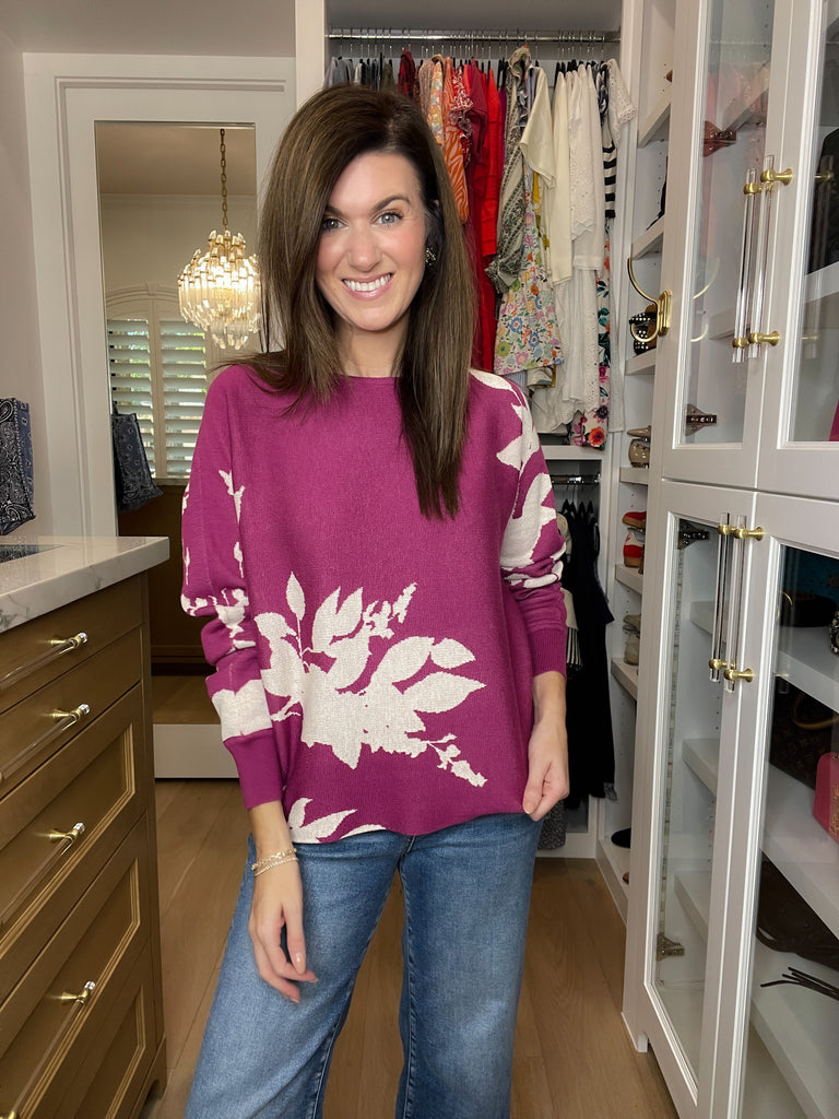 Bloom Side Sweater