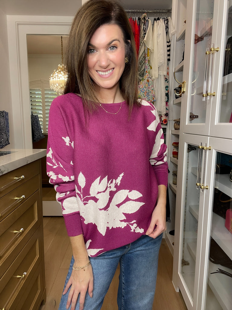 Bloom Side Sweater