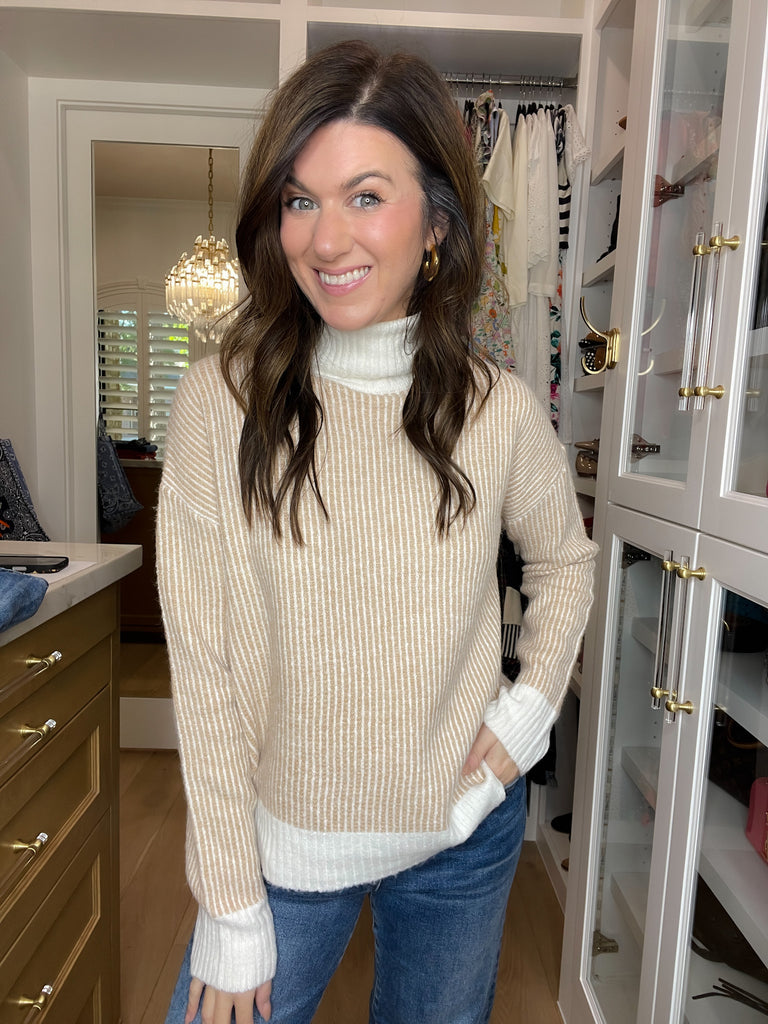 Chai Comfort Striped Sweater