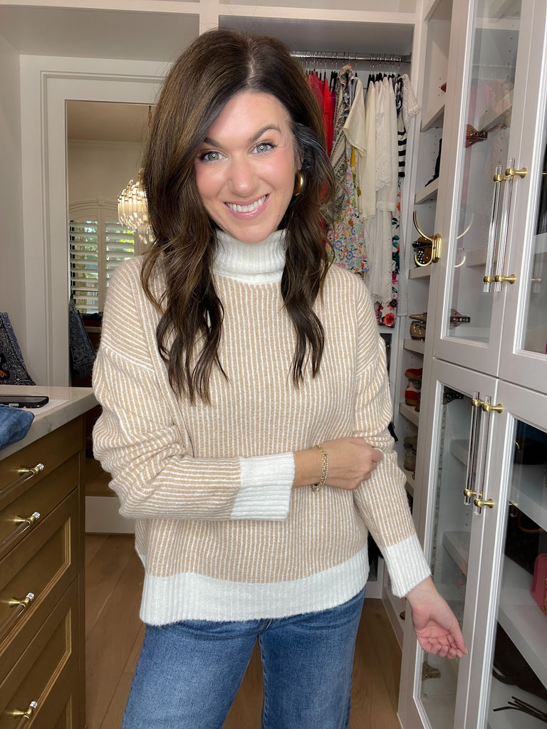 Chai Comfort Striped Sweater