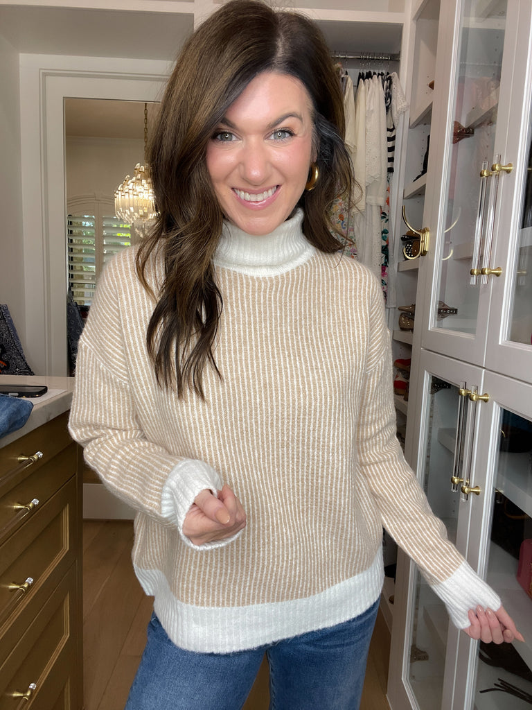 Chai Comfort Striped Sweater