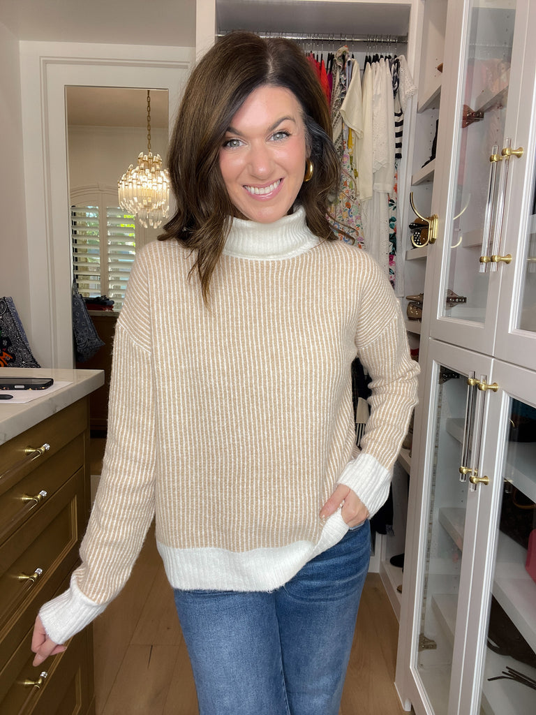 Chai Comfort Striped Sweater