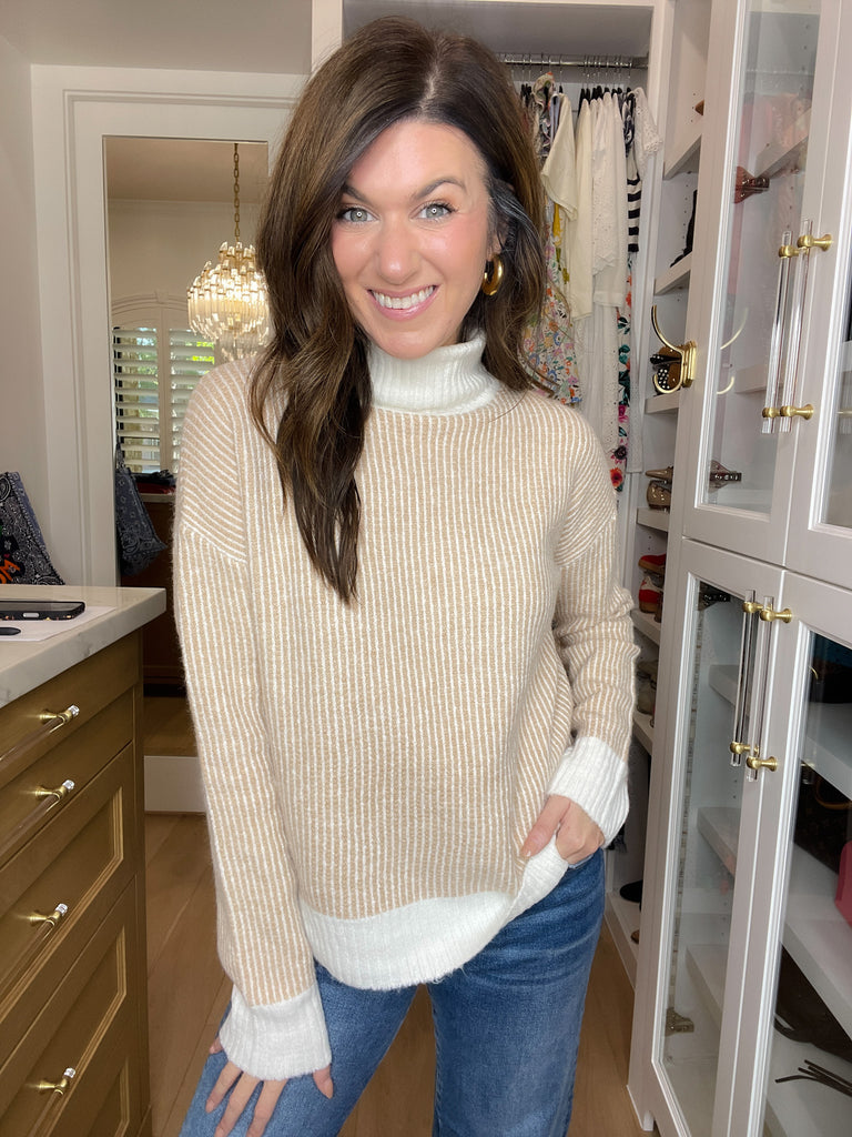 Chai Comfort Striped Sweater