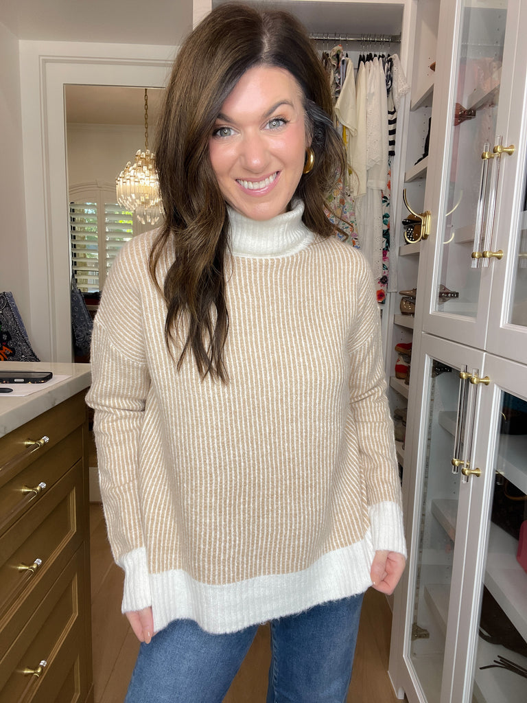 Chai Comfort Striped Sweater