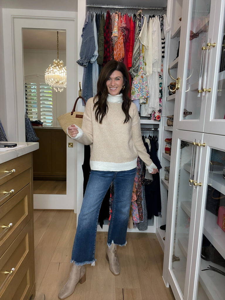 Risen Willow Creek Mid Rise Cropped Jeans