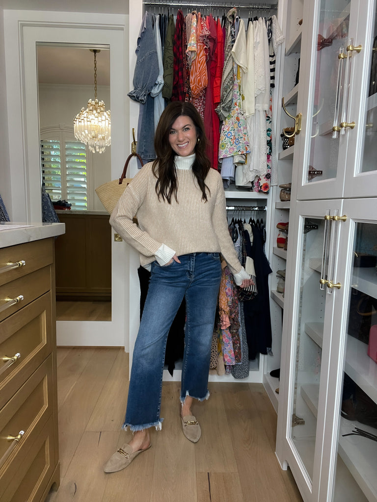 Risen Willow Creek Mid Rise Cropped Jeans