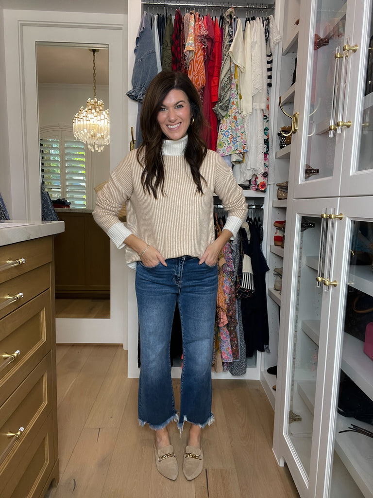 Risen Willow Creek Mid Rise Cropped Jeans